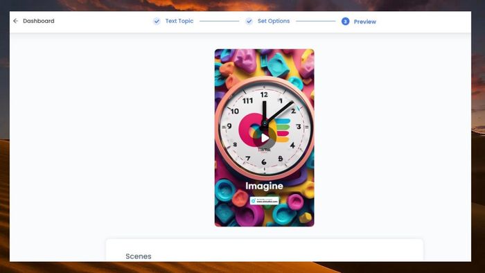 Hướng dẫn sử dụng DeepBrain AI sáng tạo video từ chủ đề - Bước 3
