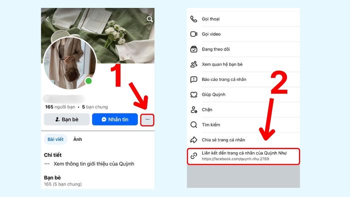 Cách lấy UID Facebook bằng website hỗ trợ – bước 2