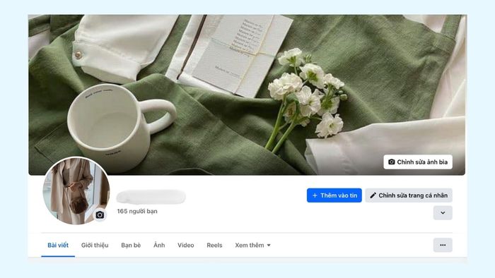 Hướng dẫn thao tác thủ công để lấy UID Facebook – bước 1