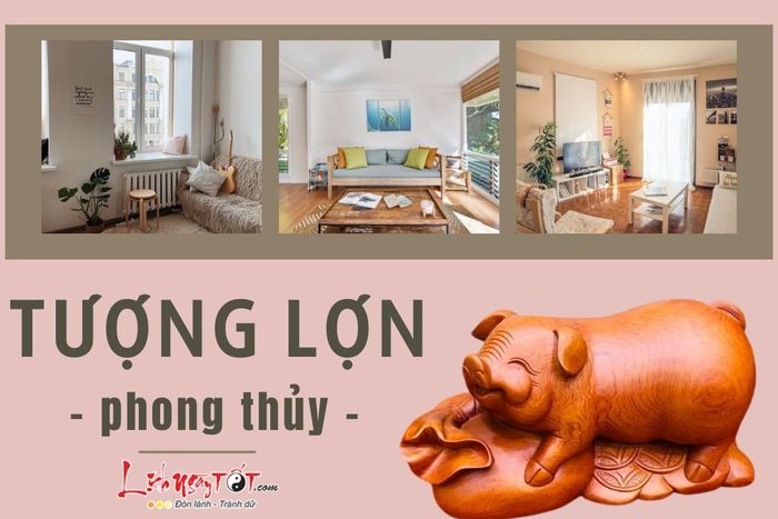 Tượng Lợn phong thủy