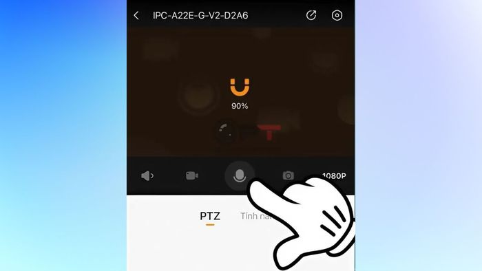 Hướng dẫn thực hiện đàm thoại 2 chiều trên camera Imou - Bước 3.