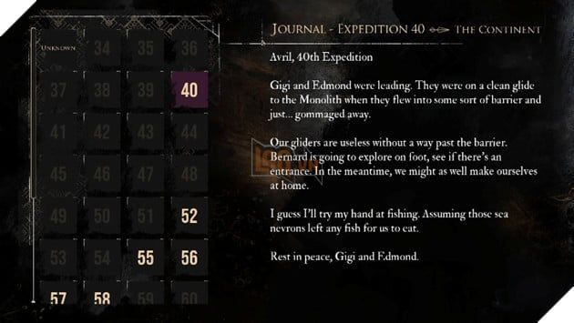 Clair Obscur: Expedition 33 - Hướng Dẫn Tìm Ra Toàn Bộ Nhật Ký Các Đoàn Thám Hiểm Phần 1  15