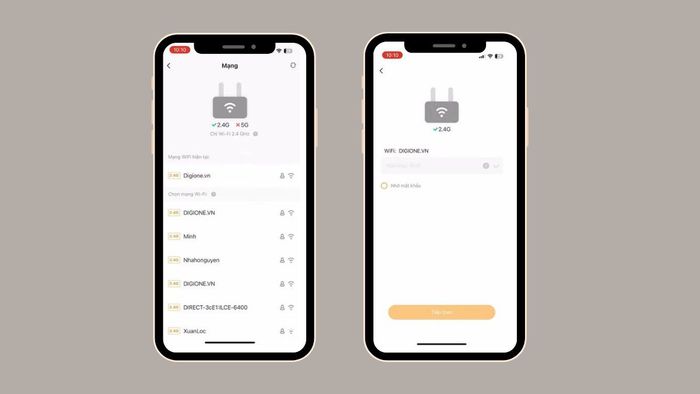Hướng dẫn thực hiện Bước 2 và Bước 3 khi cài lại Camera Imou sau khi đổi WiFi