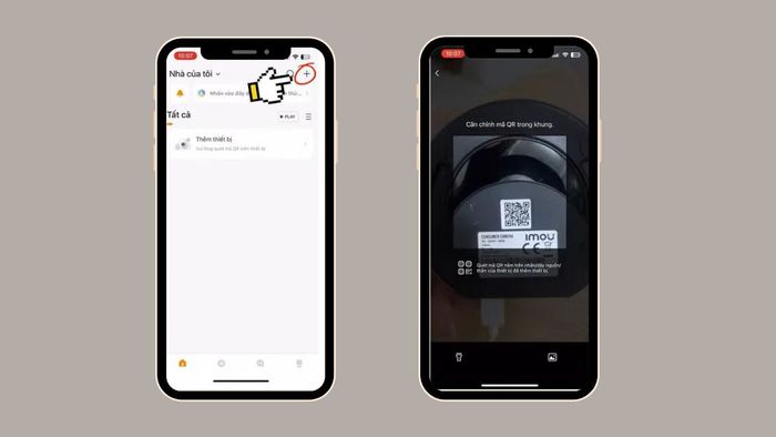Chi tiết bước 2: Thiết lập lại camera Imou bằng nút Reset sau khi đổi WiFi