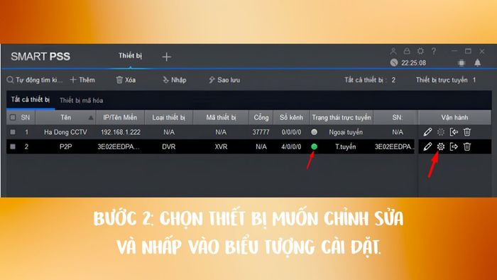 Hướng dẫn đổi mật khẩu camera Imou trên máy tính - bước 2