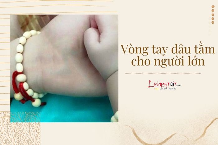 Vòng tay dâu tằm cho người lớn