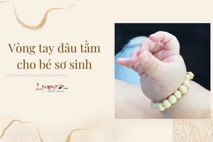 Vòng tay dâu tằm cho bé