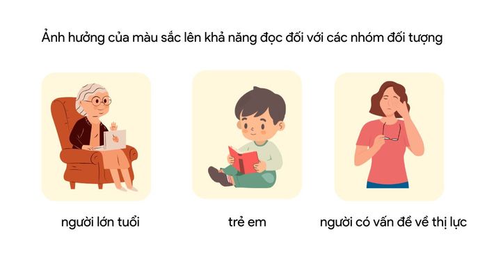 Màu sắc và khả năng đọc hiểu