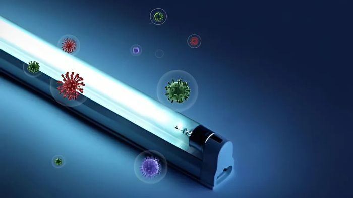 Phương pháp sử dụng tia UV để làm sạch nấm mốc trên ống kính