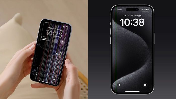 Hướng dẫn tạo hiệu ứng sọc màn hình trên điện thoại iPhone