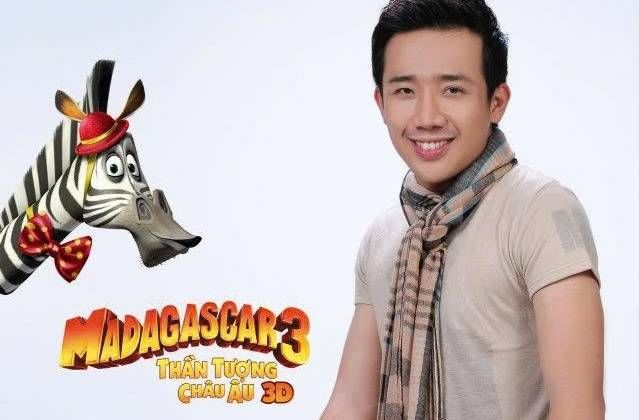 Mới đây, đoạn lồng tiếng hài hước của Trấn Thành vào vai Marty đã bất ngờ trở thành hiện tượng viral