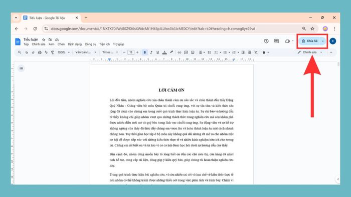 2 phương pháp đơn giản để cấp quyền chỉnh sửa trên Google Docs 4