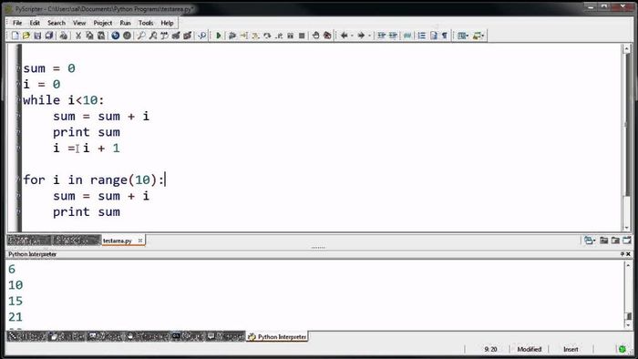 Các lệnh cơ bản trong Python phần 3
