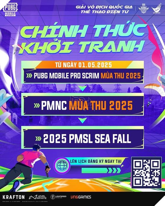 Giải PUBG Mobile Vô Địch Quốc Gia Thể Thao Điện Tử 2025: Khởi tranh PMNC Mùa Thu 2025