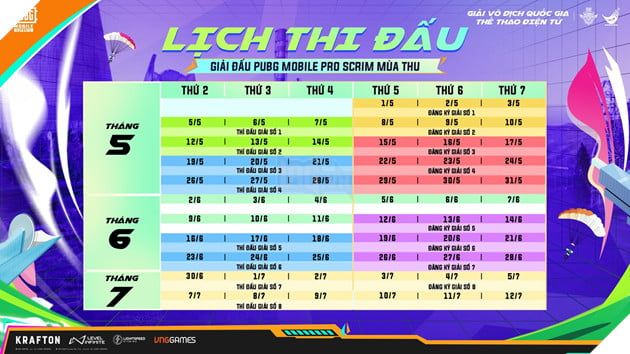 Giải PUBG Mobile Vô Địch Quốc Gia Thể Thao Điện Tử 2025: Khởi tranh PMNC Mùa Thu 2025 2