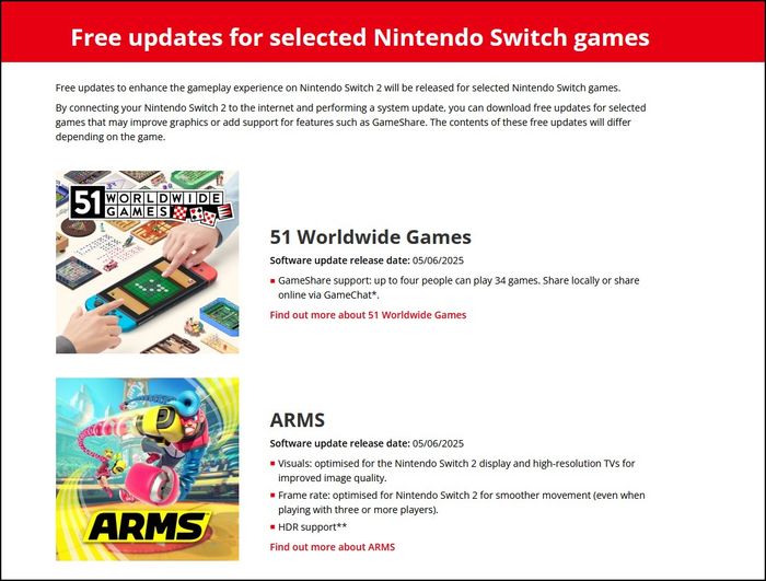 Nintendo tiết lộ điều mà các fan trung thành của hãng từ lâu đã mong chờ kể từ khi Switch 2 được công bố