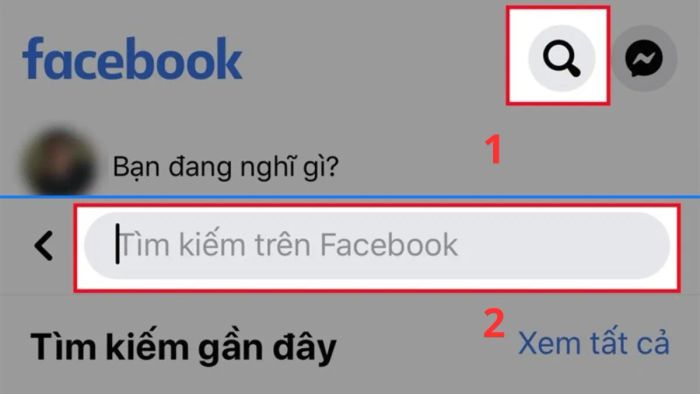 Hướng dẫn hủy kết bạn Facebook thủ công trên điện thoại - bước 1