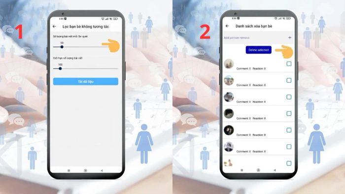 Hướng dẫn cách hủy kết bạn trên Facebook bằng Monokai Toolkit - bước 3,45