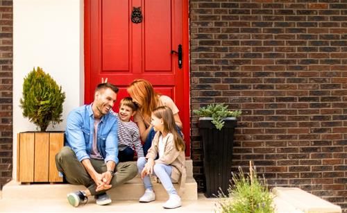 Nhà của người gặp nhiều may mắn