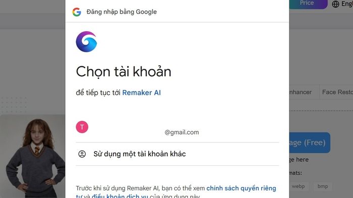 Cách sử dụng Remaker AI bước 3