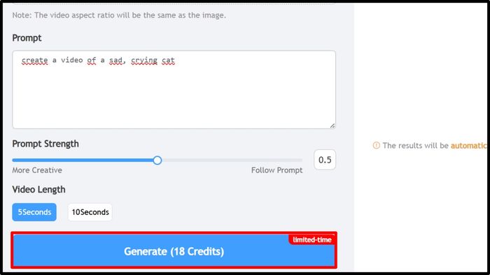Cách chuyển hình ảnh thành video bằng Remaker AI bước 3