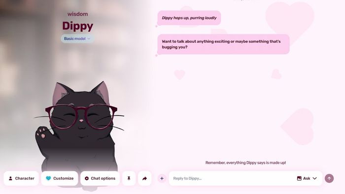 Những tính năng nổi bật của Dippy AI