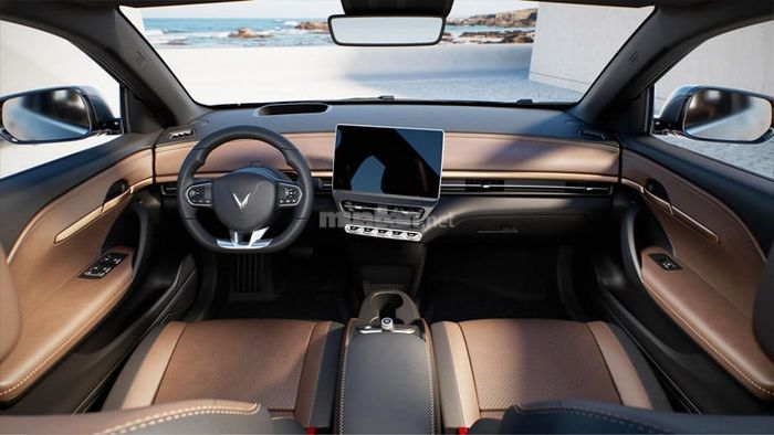 Nội thất xe VF5 được trang bị nhiều tính năng hiện đại, phục vụ tốt nhu cầu người dùng.