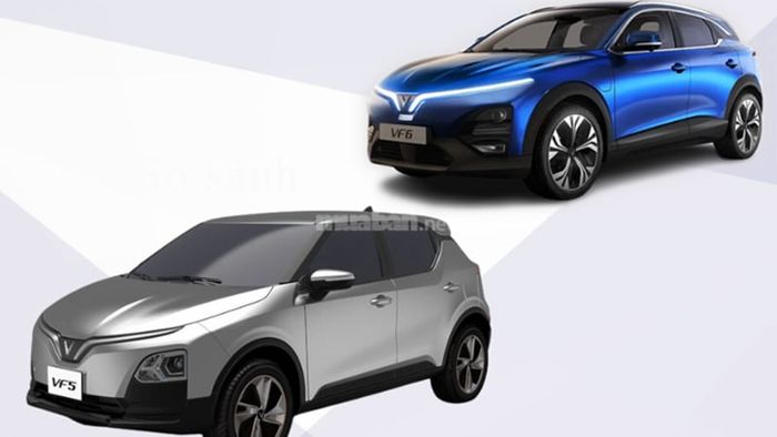 Giá của các mẫu xe VF5 và VF6