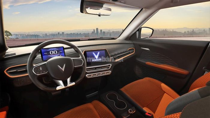 Nội thất xe VF5 tập trung vào sự đơn giản, mang lại không gian sử dụng hợp lý cho người lái và hành khách.