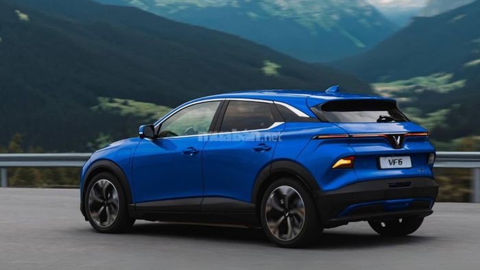 Kích thước của mẫu xe VinFast VF6