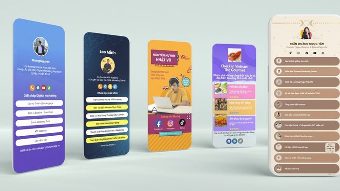 Sử dụng công cụ tạo link bio để thể hiện sự chuyên nghiệp và tạo dấu ấn cá nhân
