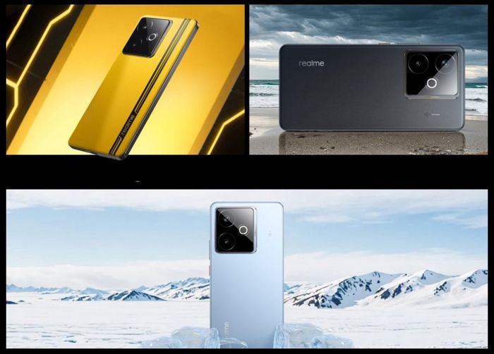 Ba lựa chọn màu sắc của realme GT 7T