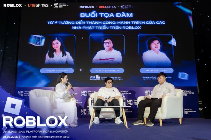 Roblox tại GameVerse 2025: Cơ hội cho những tài năng sáng tạo nội dung xuất sắc
