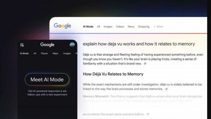 Tìm kiếm tích hợp AI của Google