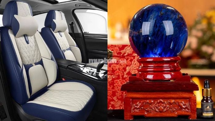 Thêm các vật phẩm phong thủy trong xe để hỗ trợ gia tăng vận khí.