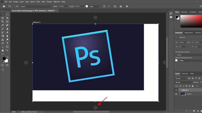 Thêm Artboard mới từ Artboard đã có