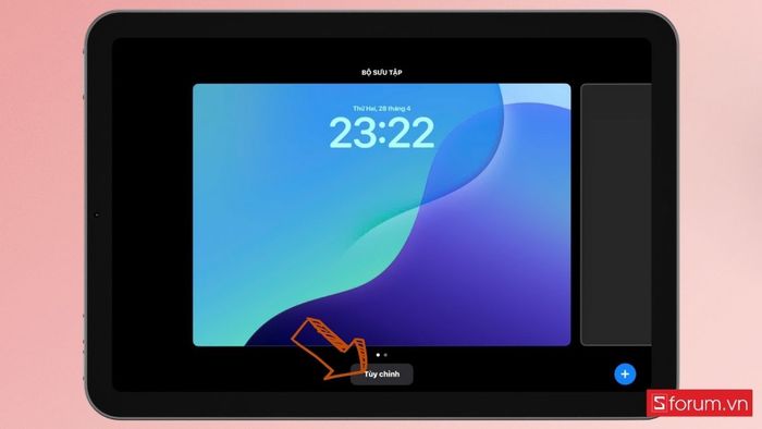 cá nhân hóa màn hình khóa iPad Air M3 hình ảnh 2