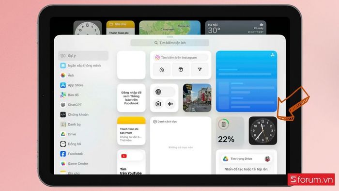 cá nhân hóa màn hình khóa iPad Air M3 hình ảnh 10