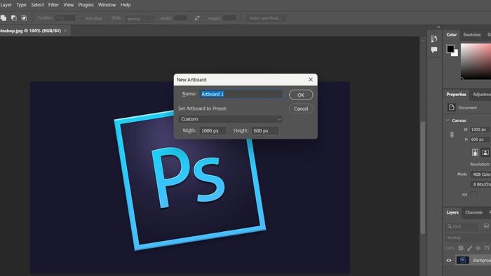 Chuyển đổi Layer hoặc Canvas hiện có thành Artboard