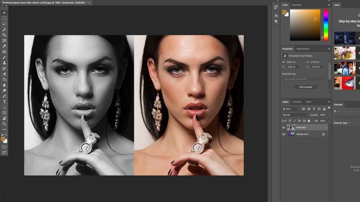 Nhóm nội dung theo Artboard trong Photoshop
