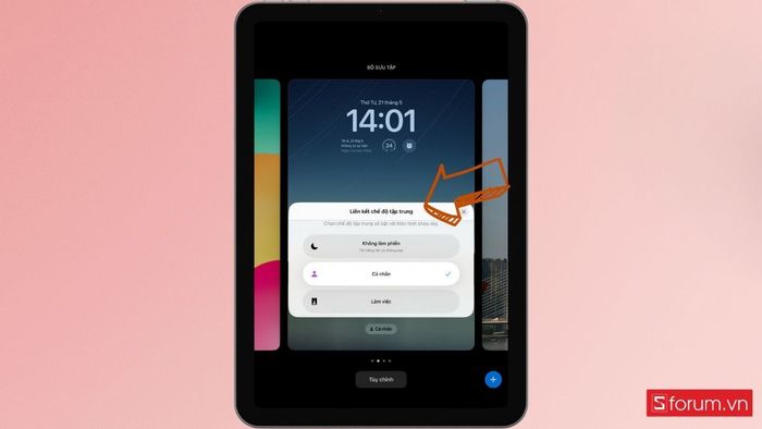 cá nhân hóa màn hình khóa iPad Air M3 hình ảnh 12