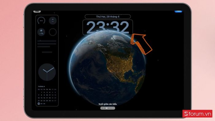 cá nhân hóa màn hình khóa iPad Air M3 hình ảnh 5