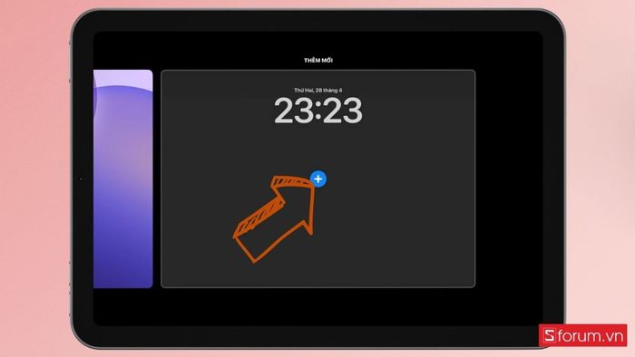 cá nhân hóa màn hình khóa iPad Air M3 ảnh 3