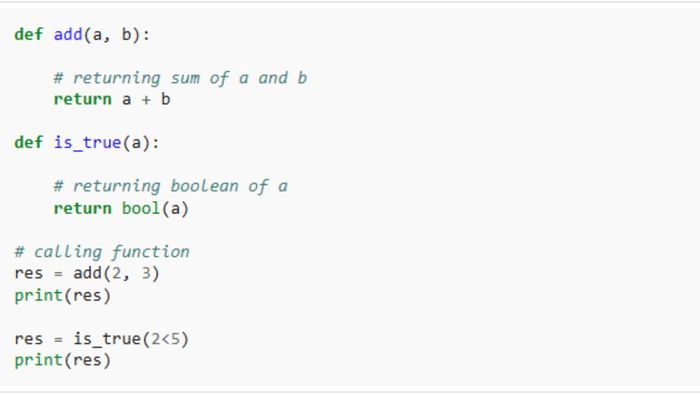Sử dụng lệnh Return trong Python để kết thúc hàm