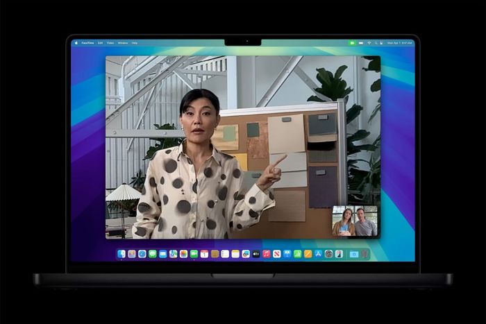 Khám phá cách sử dụng Trung tâm Màn hình trong các cuộc gọi video trên MacBook Air M4 - 1