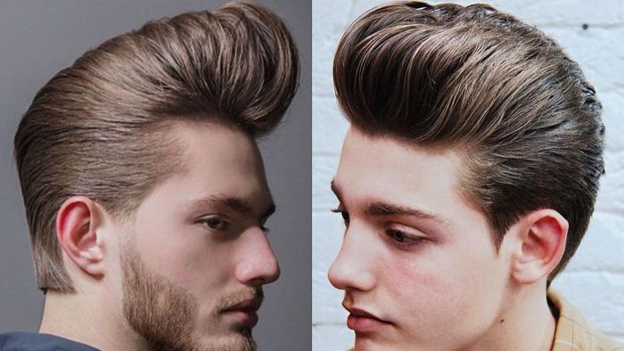 Tóc Full-Volume Pompadour
