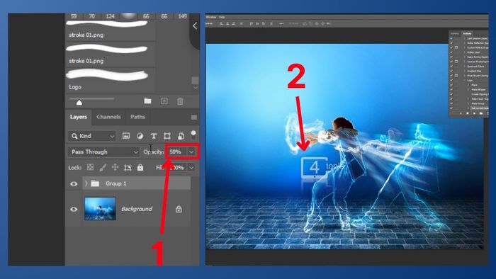Cách tạo Watermark bằng Logo/Ảnh trong Photoshop