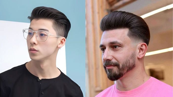 High Fade Pompadour