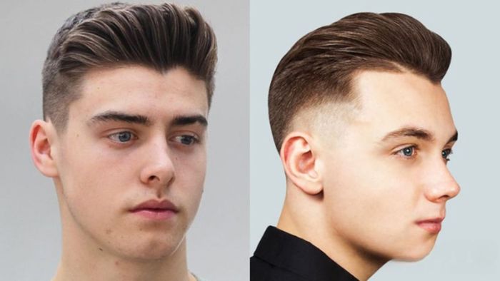 Tóc Textured Pompadour