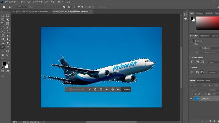 Sử dụng công cụ Pen Tool để tạo đường dẫn cho ảnh vector